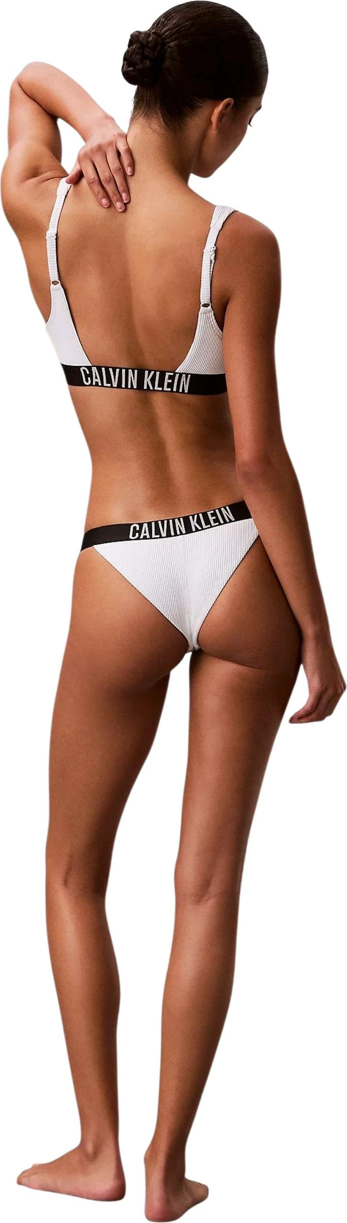 Të poshtme noti për femra Calvin Klein Jeans Brazilian LV00Q61213, të bardha [Madhësia: XL]