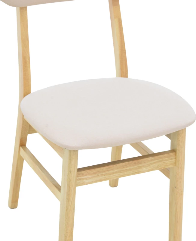 Karrige Gaborn, natyrale-bezh, set prej 2 copë, 47x47x81.5cm