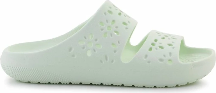 Sandale për femra Crocs, të gjelbra