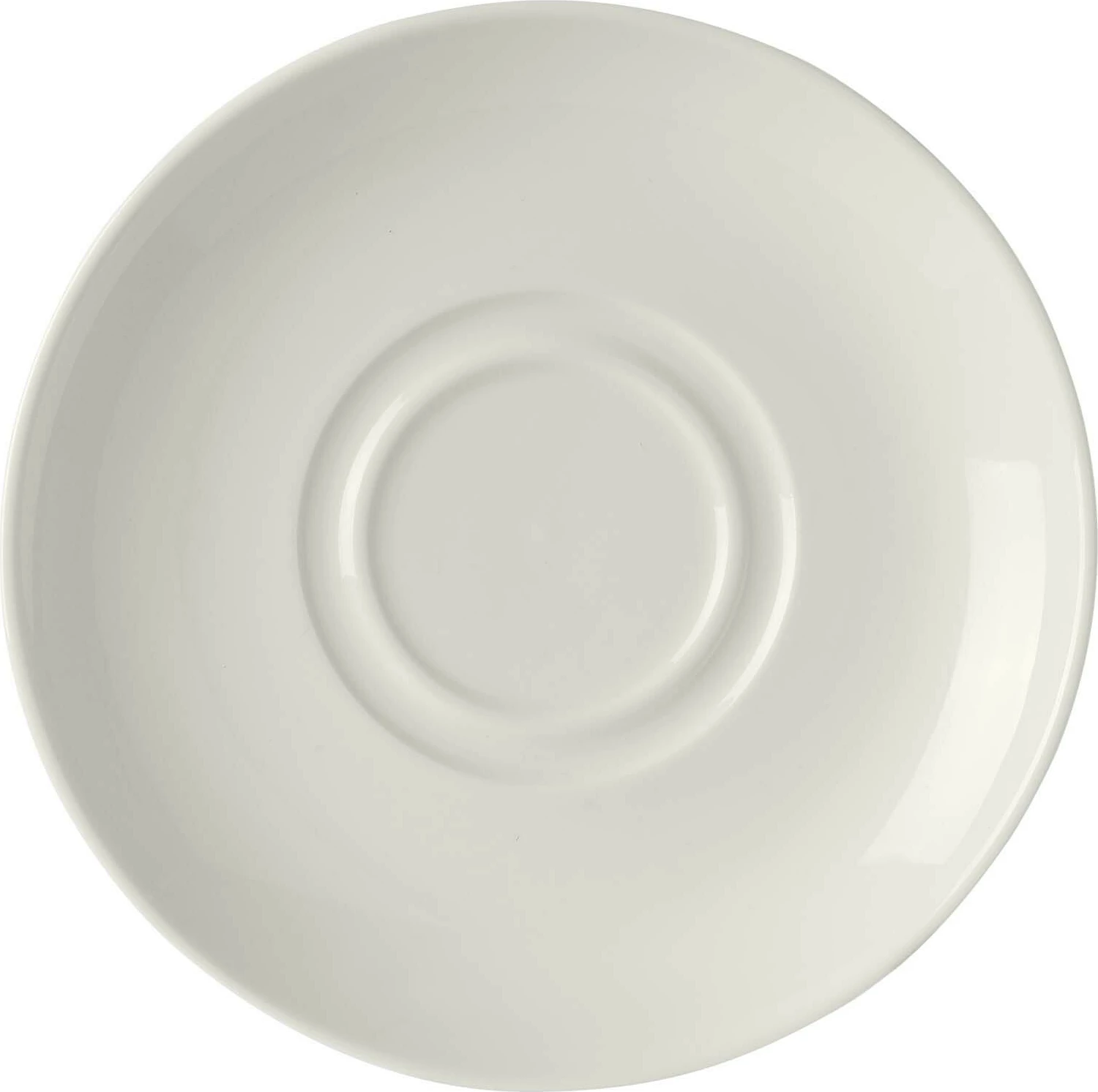 Nën-pjatë për salcierë Fine Dine Pure 160mm, krem, set 12 copë