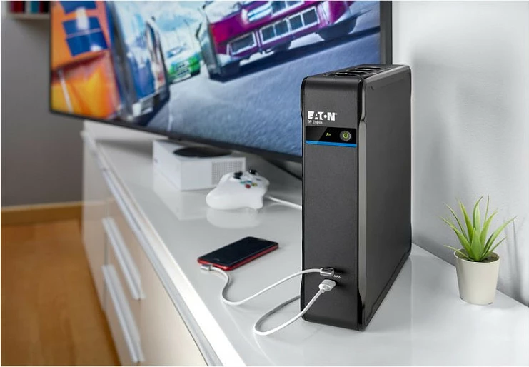 UPS Eaton 3P Ellipse, 1300 VA / 840 W, 8 dalje, Tower, i zi