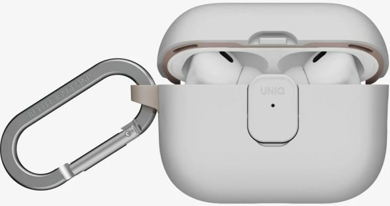 Kutí AirPods Pro 3 Uniq Clyde, gri-bezh