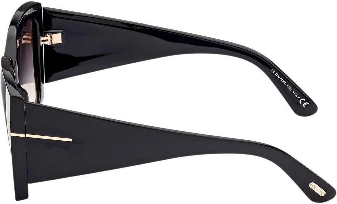 Syze dielli për femra Tom Ford Jacquetta FT0921 01B, të zeza [Madhësia: 54]