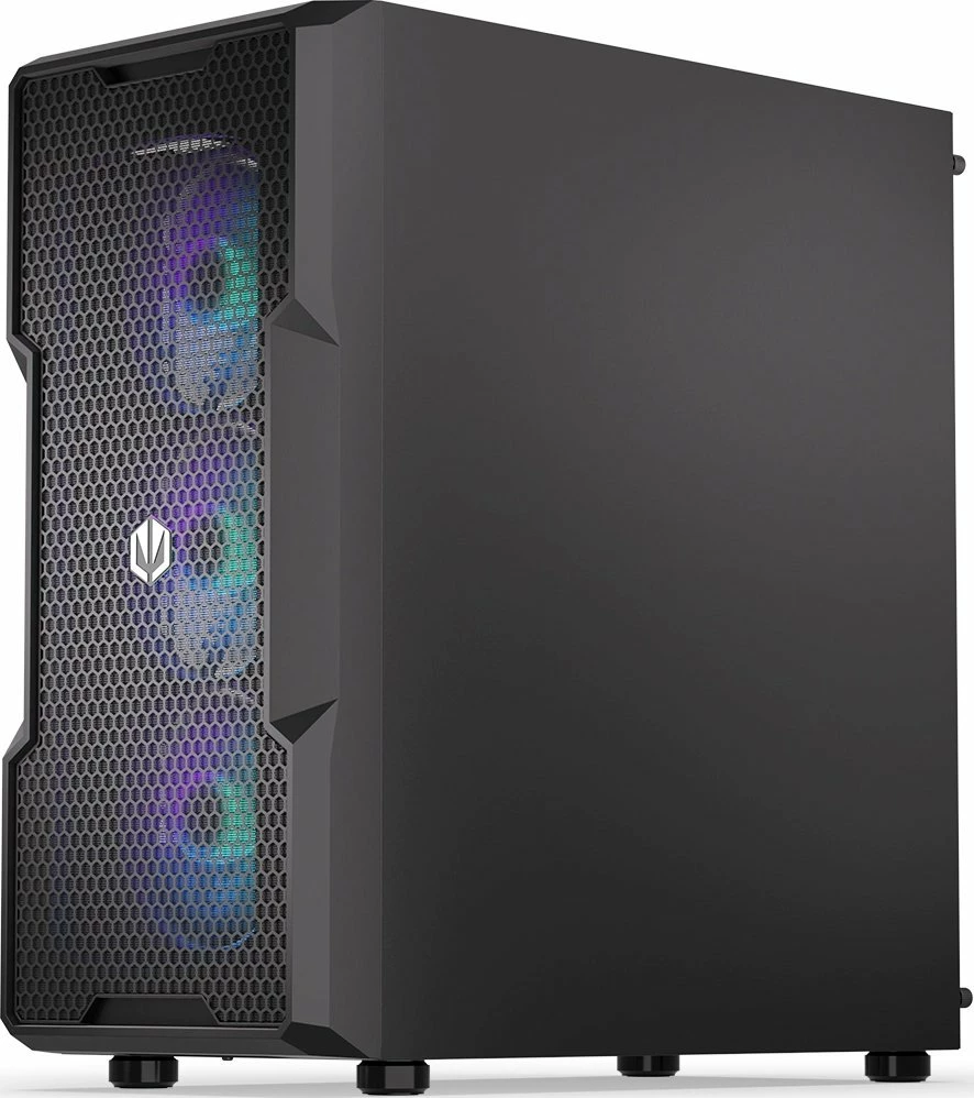 Kasë Endorfy Regnum 400 ARGB (EY2A009) Midi Tower ATX, panel xhami i temperuar, 4x 120mm PWM ARGB fan, e zezë
