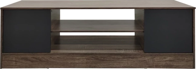 Komodë TV Sasa, ngjyrë lis-antracit, 120x35x41.5cm