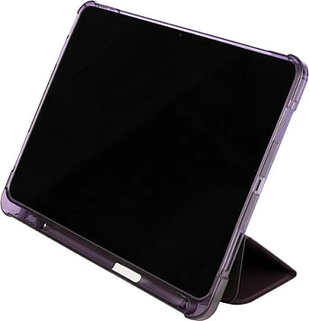 Mbështjellës folio Tucano Satin për iPad Air 11" M2 (2024), TPU, stand, pen loop, burgundy