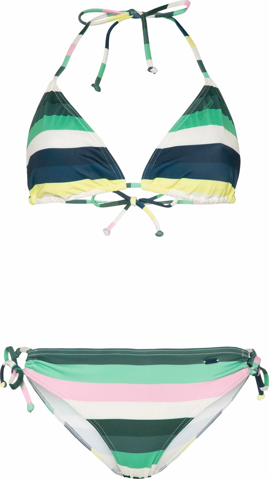 Set bikini Protest Citron 21, XL (EU 42), jeshile, P7626411