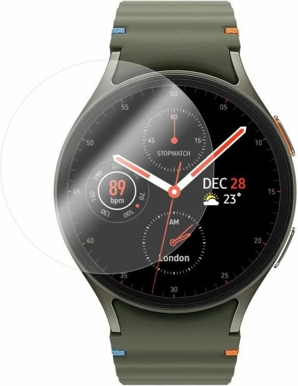 Xham i temperuar mbrojtës Fixed për Samsung Galaxy Watch 7 44mm, transparent, 2 copë