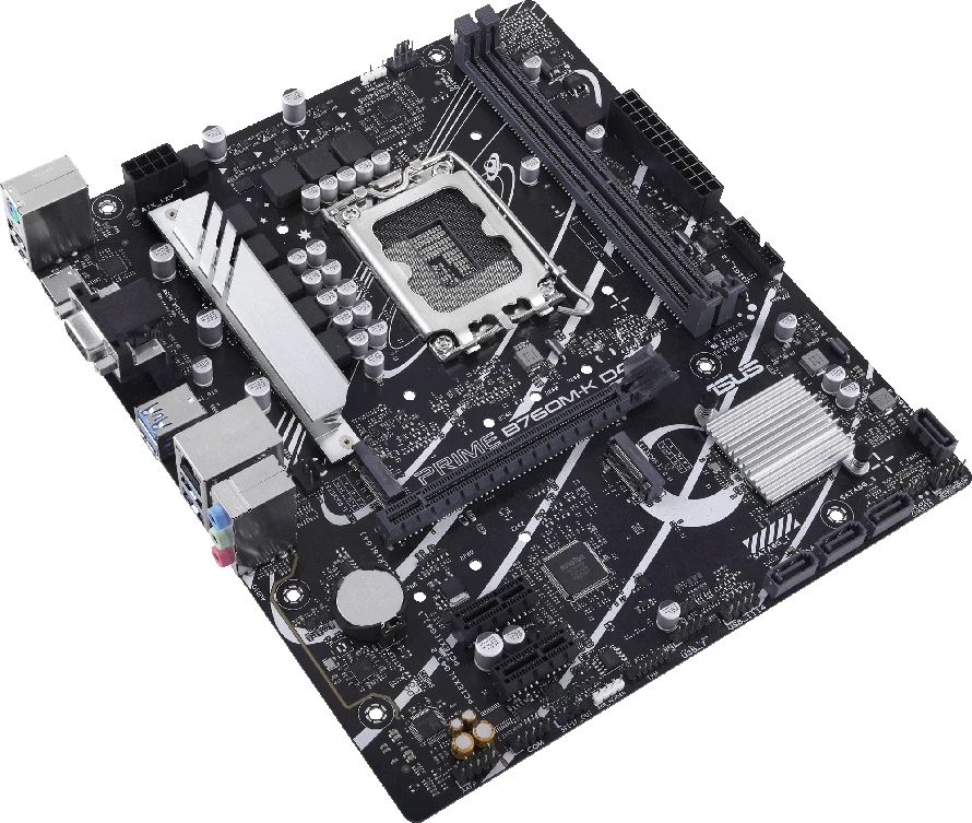 Pllakë amë ASUS PRIME B760M-K D4, mATX, LGA1700, DDR4, e zezë