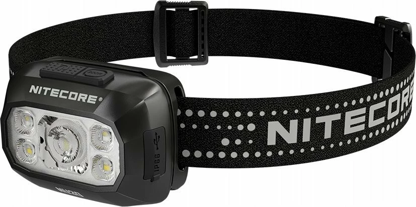 Llambë ballore Nitecore NU30 500 lm, USB‑C, bateri 1500 mAh, IP66, e zezë