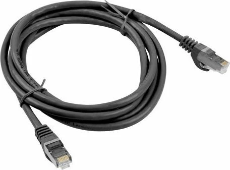 Kabllo rrjeti Lanberg PCF6-10CC-0200-BK CAT6 2m RJ45-RJ45 FTP, e zezë