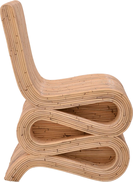 Karrige Favorsy rattan ngjyrë natyrale 65x52x90cm