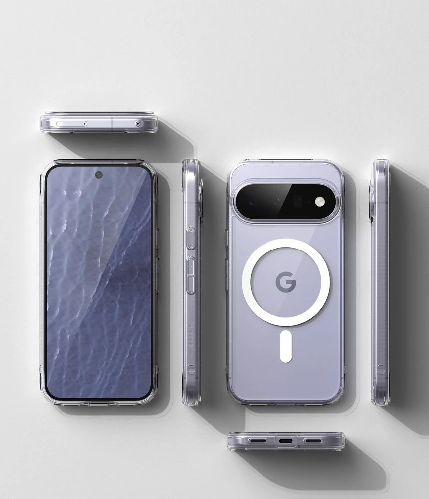 Mbështjellës Ringke Fusion Magnetic MagSafe për Google Pixel 11, transparent, 1 copë