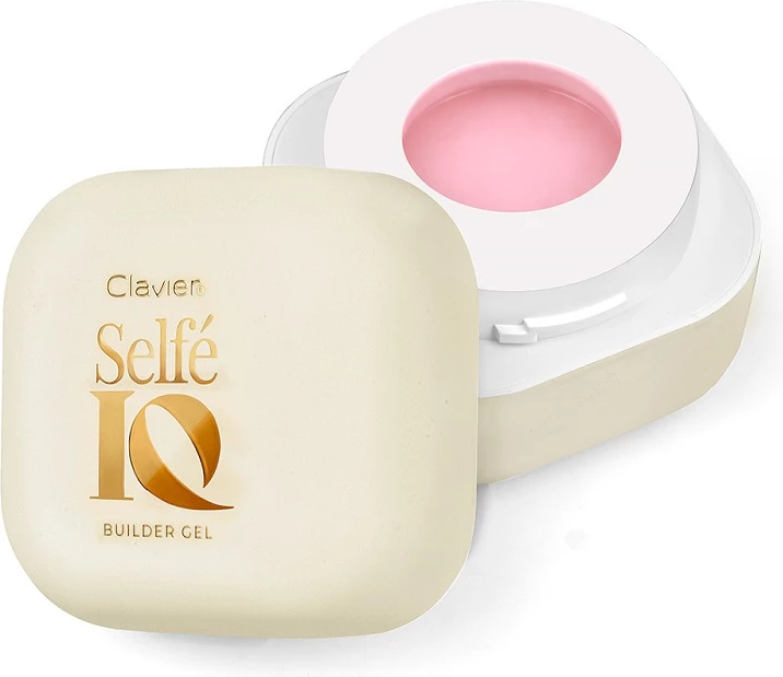 Xhel ndërtues për thonj Clavier Selfe IQ 03 Pinky Promise për femra 50g