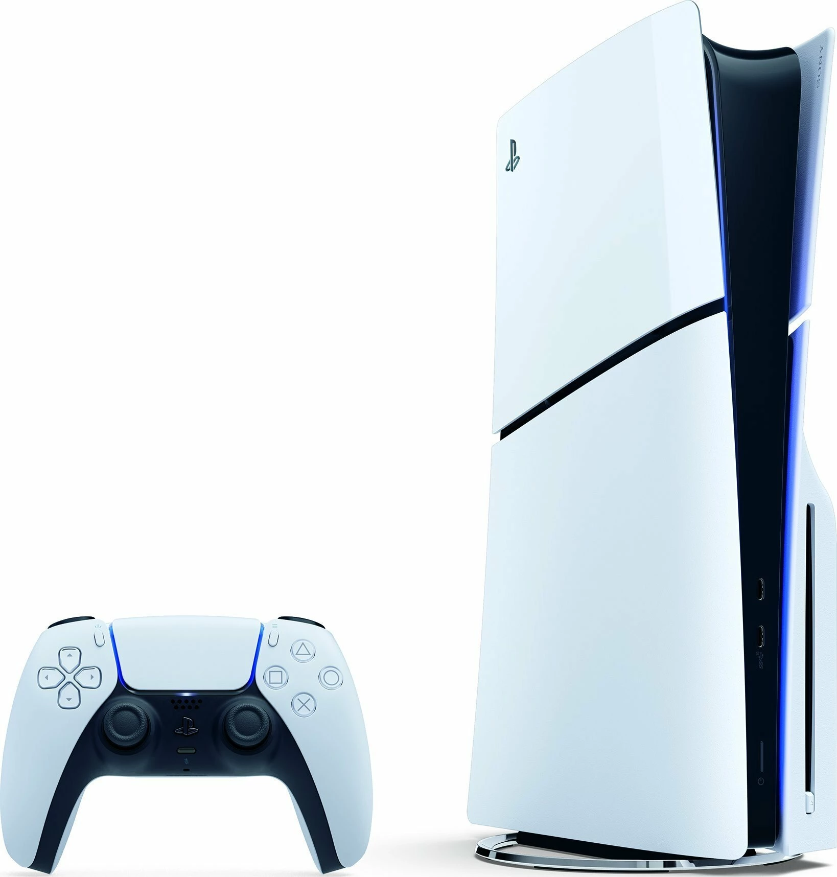 Konsolë Sony PlayStation 5 Slim Standard 1TB SSD Fortnite Flowering Chaos Bundle, e bardhë, set me 1 kontrollor
