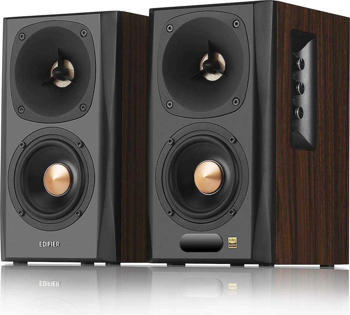 Sistem zërimi Edifier S360DB, 2.1 kanale, 150 W, PC, E zezë, Dru