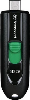 USB stick Transcend JetFlash 790C 512GB, USB Type-C, zi/gjelbër