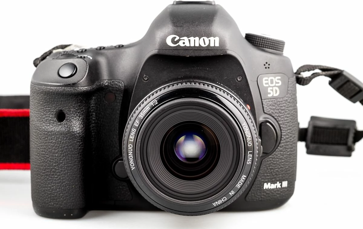 Objektiv Yongnuo 35mm f/2–f/22 për Canon EF, autofocus, filter 58mm, i zi
