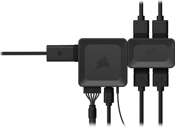 Splitter Corsair iCUE LINK 4-way, 4 porta, i zi