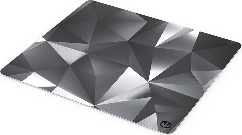 Mauspad Endorfy Crystal Black L, për lojtarë, ngjyrë bardhë e zi