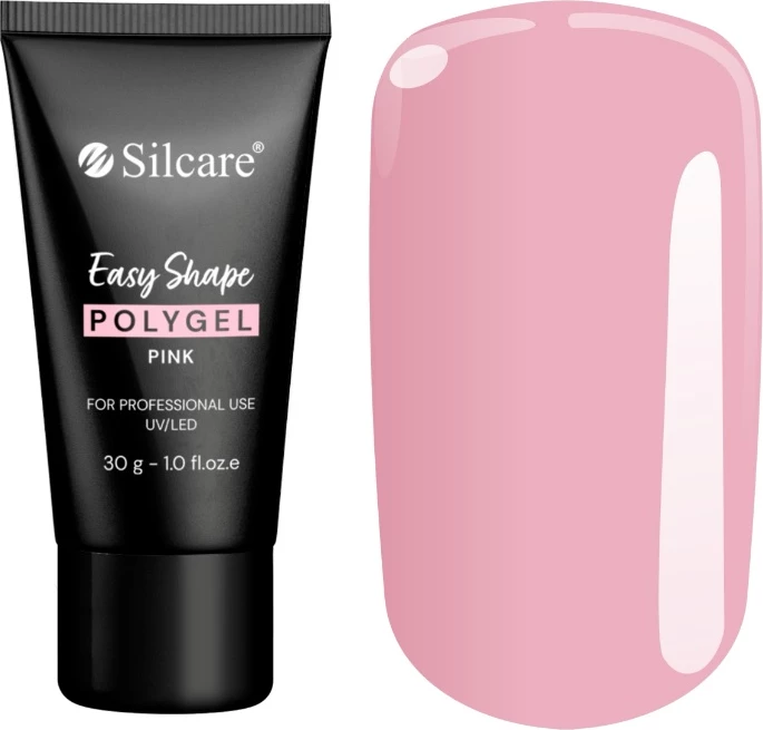 Polygel për thonj Silcare Easy Shape për femra Pink 30g