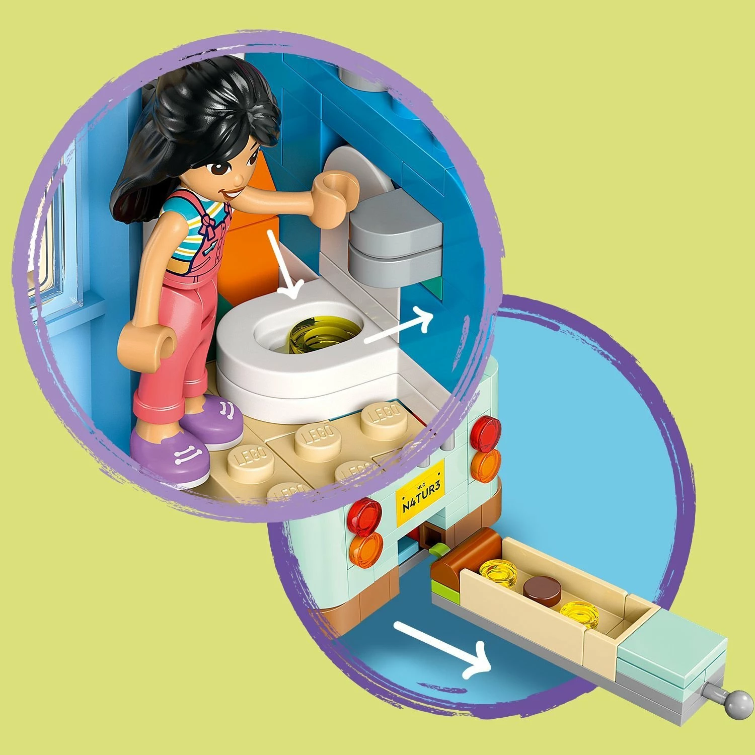 Set LEGO Friends 42663 Adventure in the Friends Camper, 778 copë