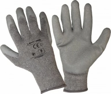 Doreza mbrojtëse LAHTI PRO L210309K, madhësi L, latex, gri