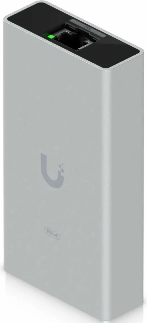 Adapter Ethernet USB-C në RJ45 Ubiquiti UniFi UACC-Adapter-RJ45-USBC-10GE 10GbE, i bardhë