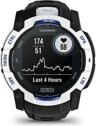 Smartwatch Garmin Instinct, 1.1" MIP touchscreen, GPS, 0.128GB, 45mm, zi/kaltër