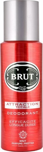 Deodorant spray Brut Attraction Total për meshkuj 200ml