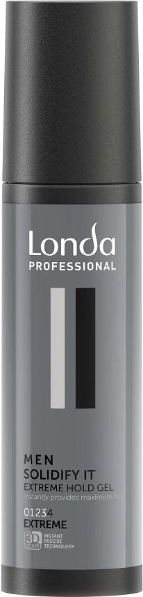 Xhel për flokë Londa Professional Solidify It Extreme Hold Gel për meshkuj 100ml