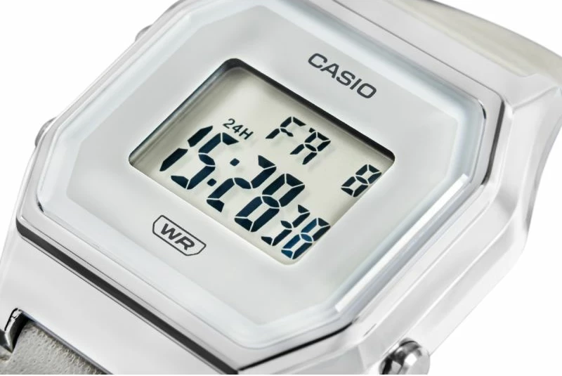 Orë dore për femra Casio, gri