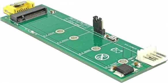 Adapter DeLOCK 63917, SATA në M.2, 6 Gbit/s, LED Activity/Power