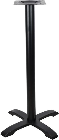 Baza prej gize për bar, e zezë, 62x62x108, FH417