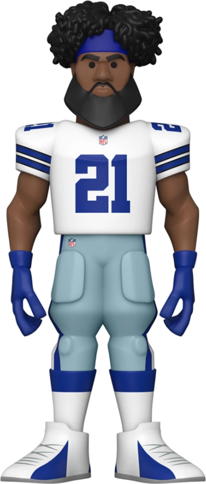 Figurë koleksionuese Funko GOLD NFL Dallas Cowboys Ezekiel Elliott 5\" (Home uni)