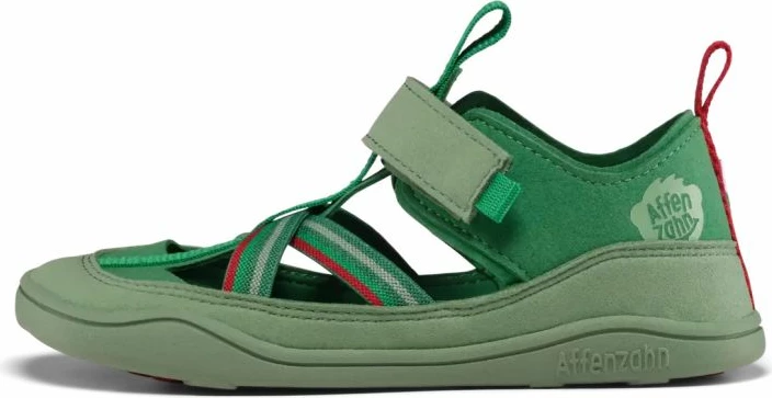 Sandale për fëmijë Affenzahn, të gjelbra