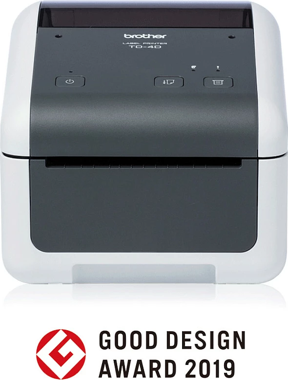Printer etiketash Brother TD-4410D, direkt termal, 203 DPI, USB, 203 mm/s, gri/bardhë