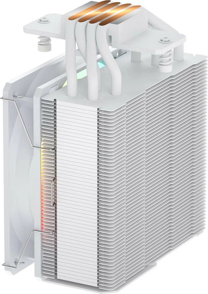 Ftohës procesori FSP NP5-WA, Air cooler, 120mm RGB, AM5/AM4 LGA1851/1700/1200, i bardhë