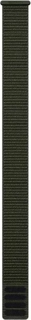 Rrip ore Garmin UltraFit Nylon, 26 mm, i zi me ngjyrë myshku