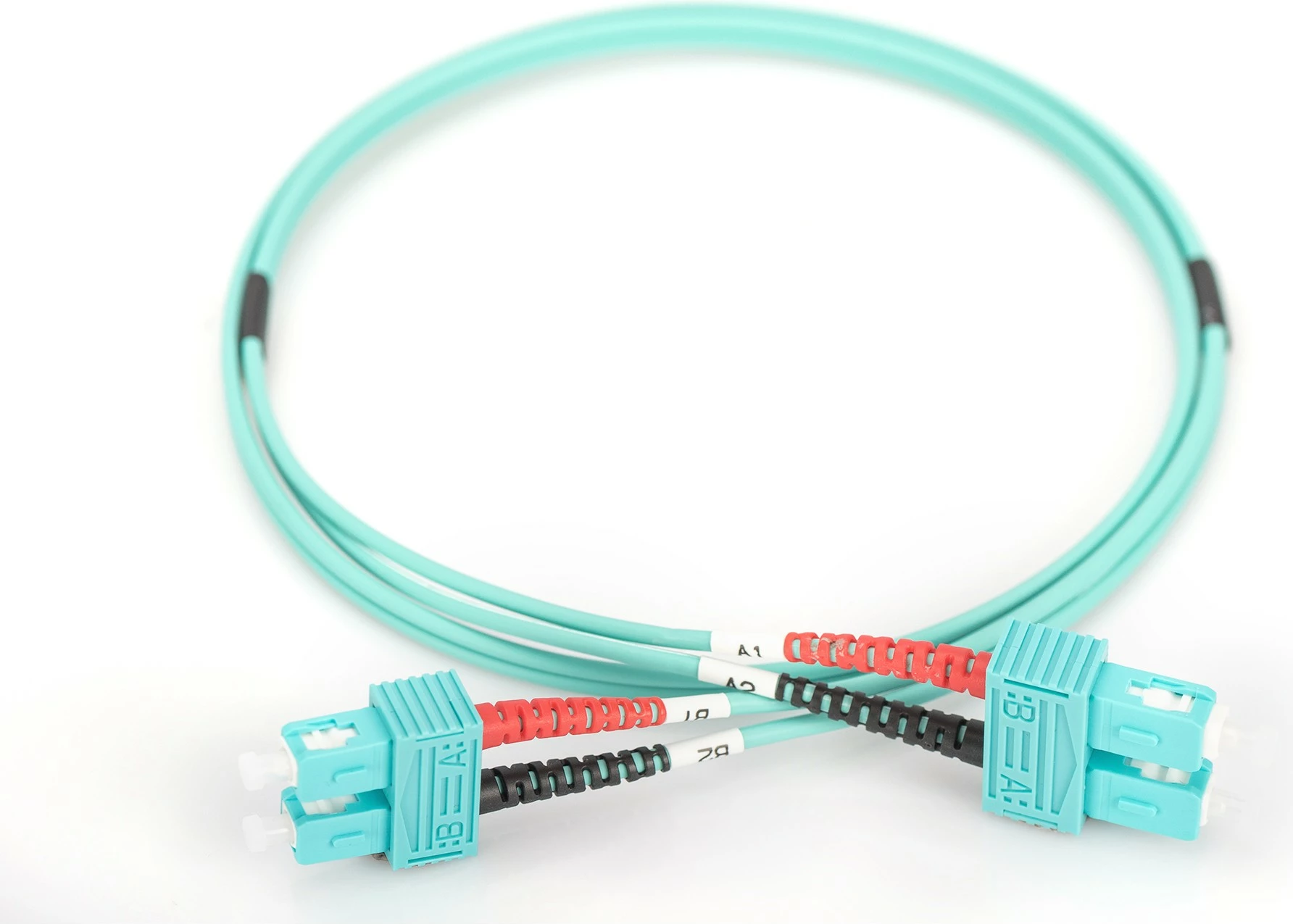 Kabllo optike Digitus OM3 SC/SC 3m aqua