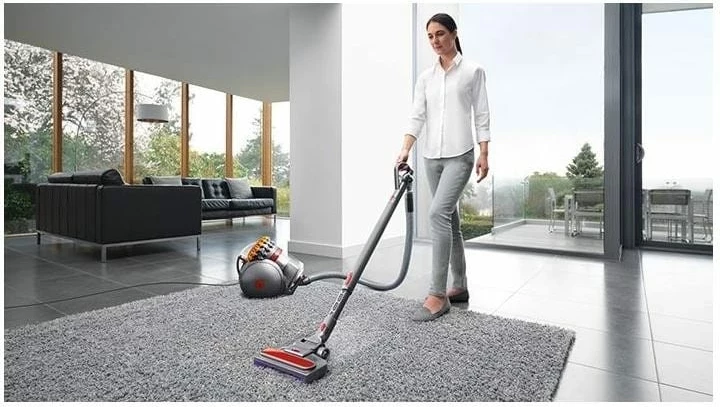 Fshesë me korent Dyson Cinetic Big Ball Multifloor 2, pa qese, argjendtë