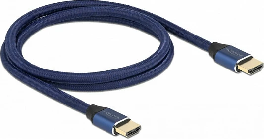 Kabllo HDMI DeLOCK Ultra High Speed 1m, 48Gbps, 8K@60Hz, eARC/ARC, HDR, e kaltër