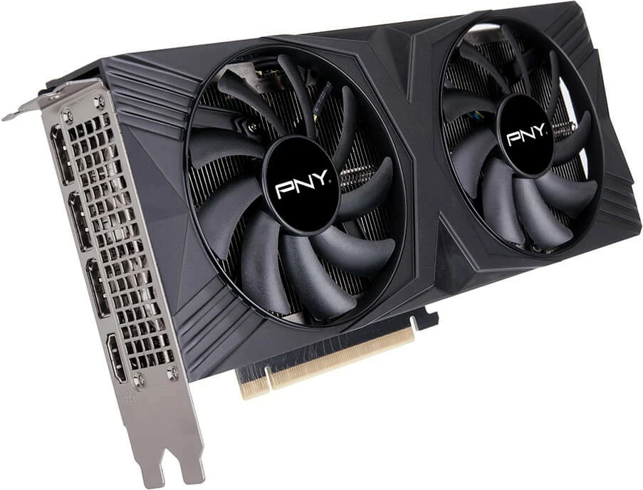 Kartelë grafike PNY GeForce RTX 4070 SUPER, 12 GB, GDDR6X, e zezë