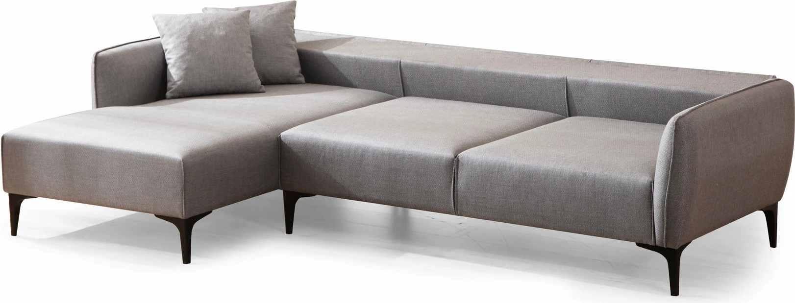 Këndare Belissimo, ngjyrë gri, Atelier del Sofa, pjesa e majtë