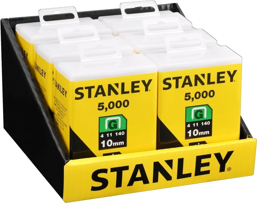 Sponka tip G Stanley 1-TRA706-5T 10 mm, 5000 copë
