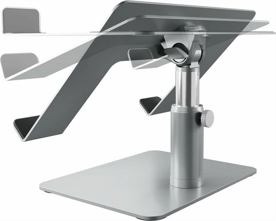 Mbajtës laptop Kensington Universal Tabletop, alumini, i rregullueshëm, 16 inç, argjend