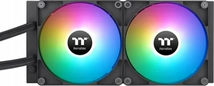 Ftohës AIO me ujë Thermaltake TH280 V2 Ultra ARGB Sync (CL-W385-PL14SW-A), radiator 280 mm, LCD 2.1\" 480x480, 2x140 mm PWM, i bardhë