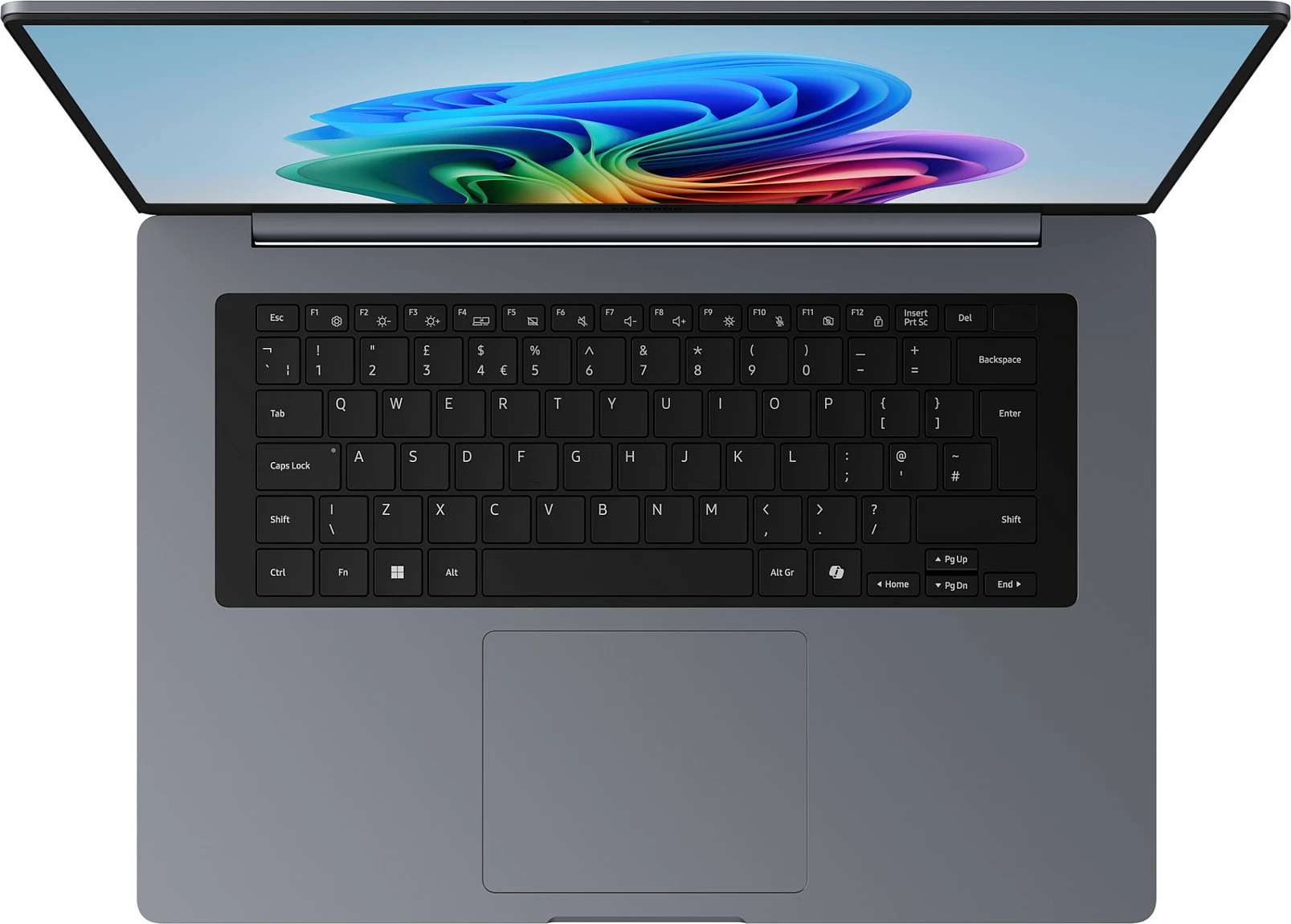 Laptop Samsung Galaxy Book6, Intel Core Ultra 7, 16", 16GB RAM, 1TB SSD, Windows 11 Home, gri
