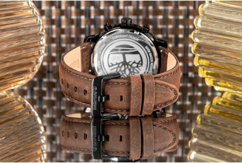 Orë dore për meshkuj Timberland Driscoll TDWGF0055701, e zezë, set me çantë