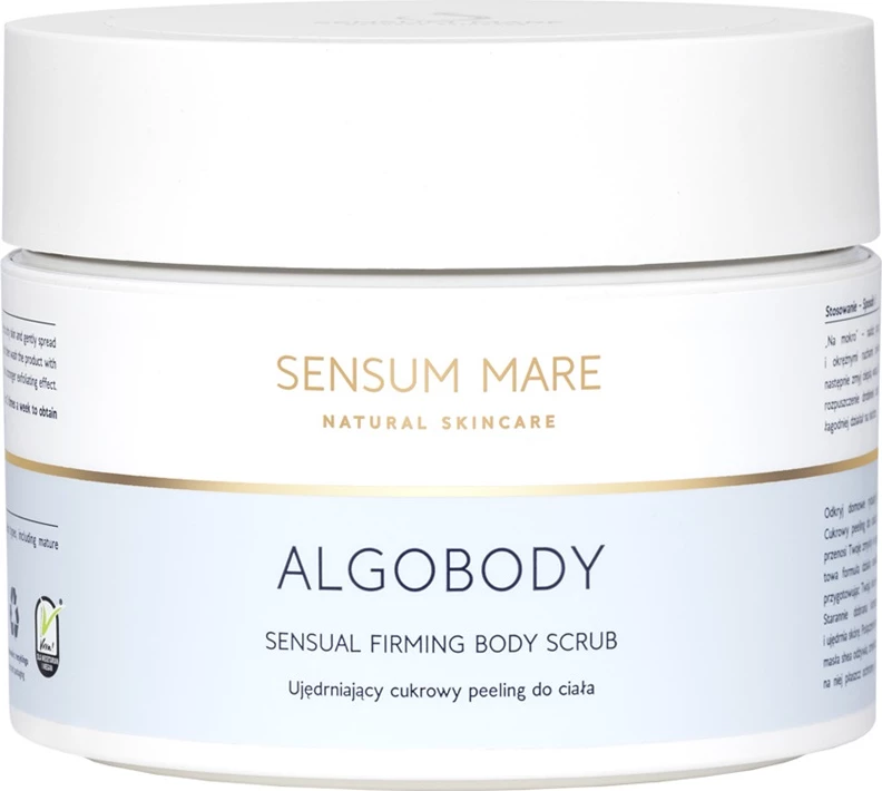 Skrab trupi për femra Sensum Mare Algobody Firming Sugar, 300ml